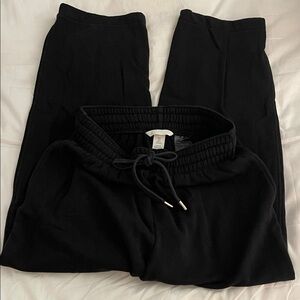 H&M Black Drawstring Lounge Pants